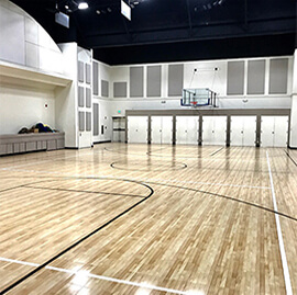 Sport Court Indoor Commercial Gymnasium Performance Athletic Surfacing