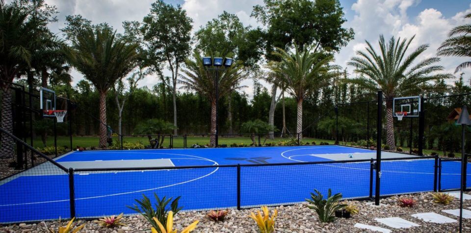 Backyard Basketball Court Sport Court. AllSport America