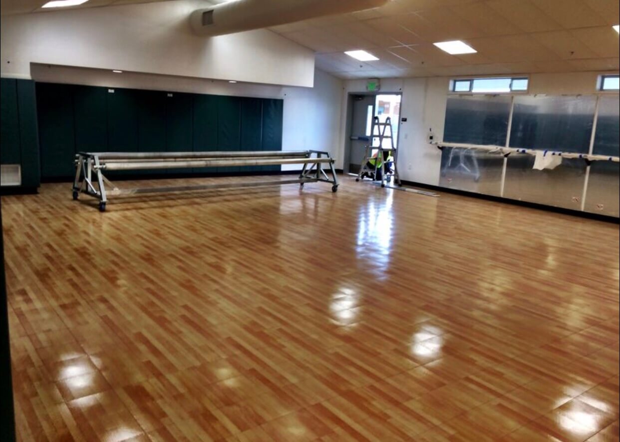 Indoor Dance Aerobic Yogo Floor Low Maintenance Maple