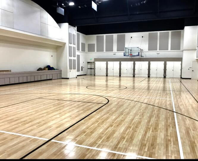 indoor maple select sport court