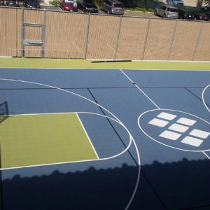 Outdoor Commercial Sport Court Game Court Infoblox, Santa Clara, CA