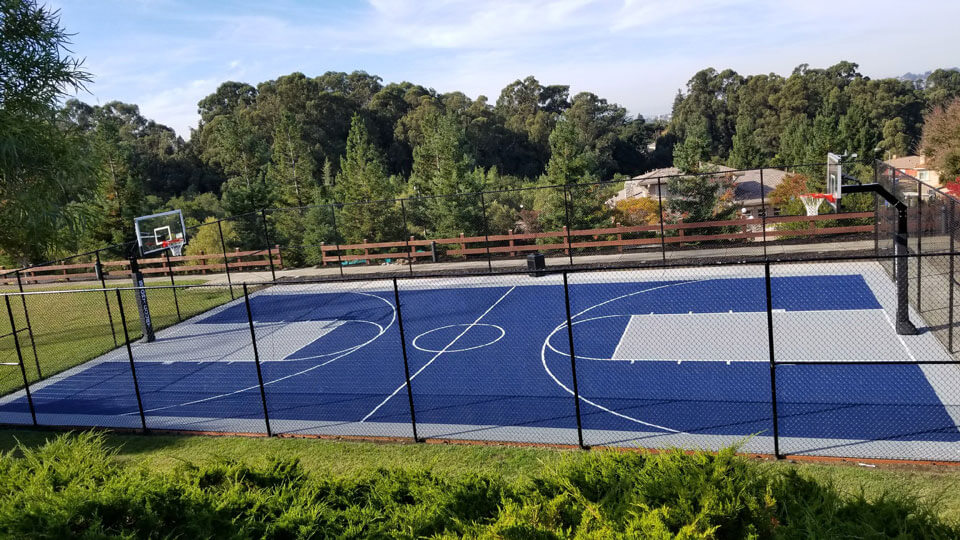 Commercial Basketball Court Installation Sport Court Northern California