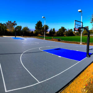 Facebook Campus Sport Court Basketball Court