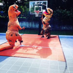 Basketball Court Fun