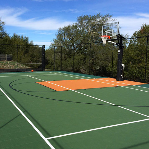 Backyard Sport Court Game Court