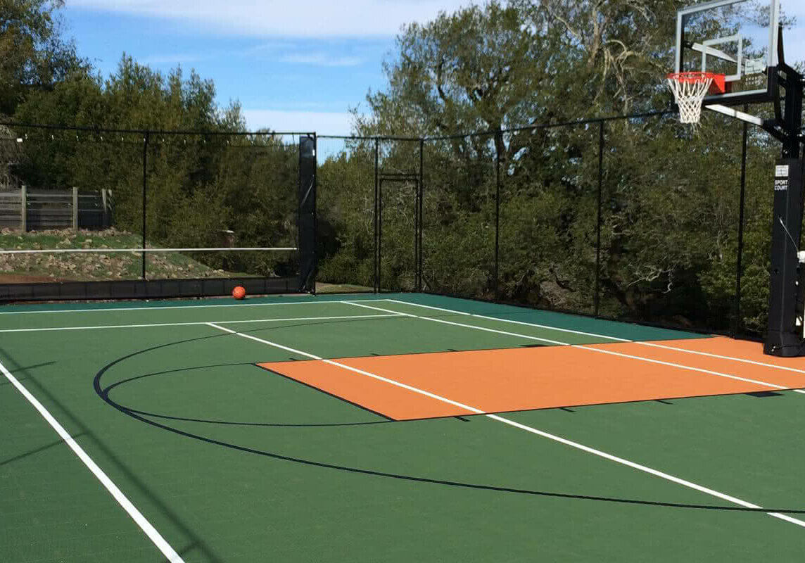 Sport Court Game Court | Outdoor Residential Basketball, Tennis, Pickleball and Volleyball | AllSport America