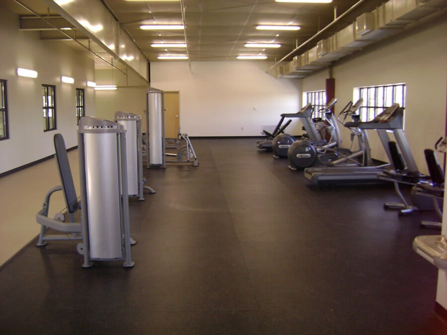 Weight Room Flooring. AllSport America Sport Court Resilient Surfaces